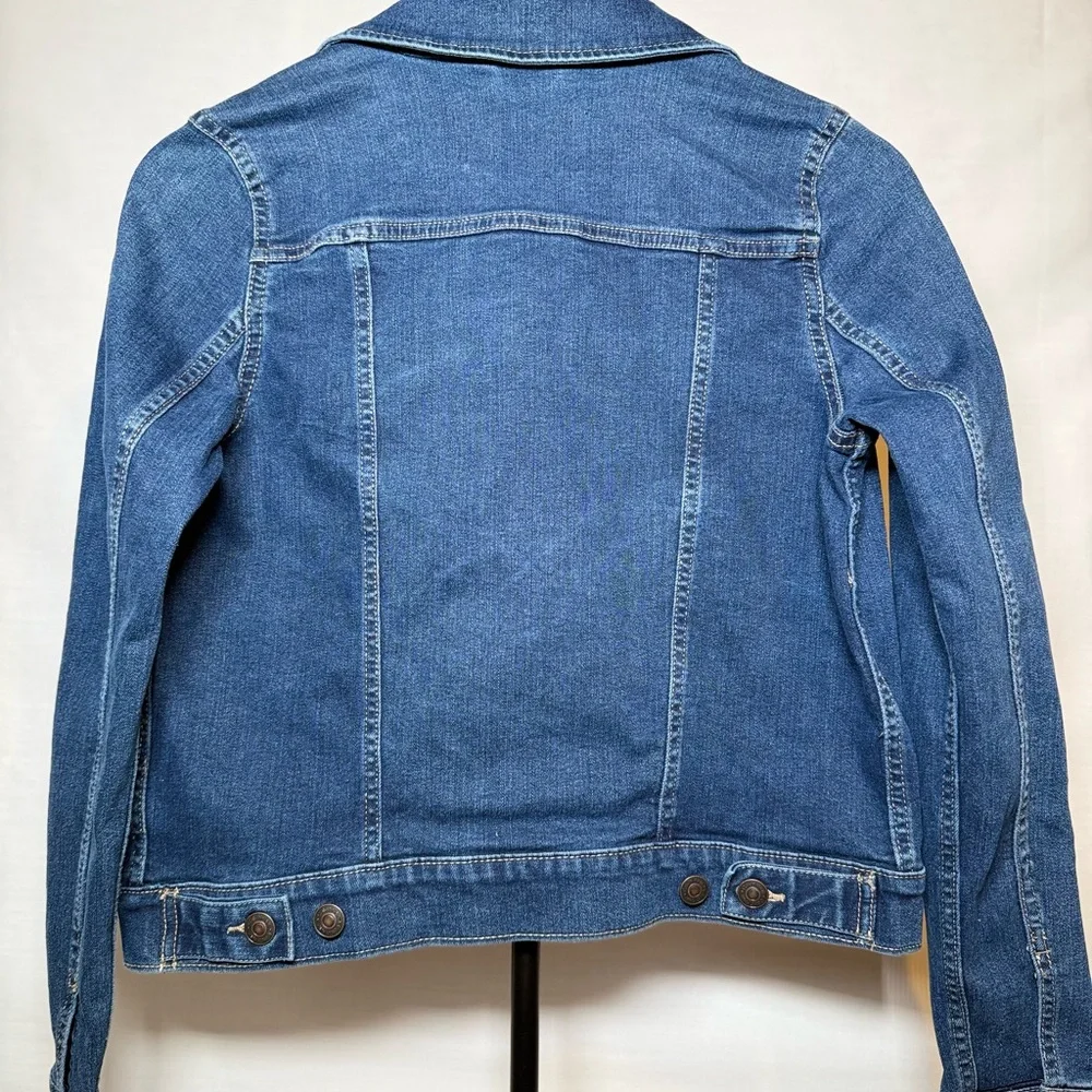 Calvin Klein Tucker Denim Blue Women's Jacket. Size S - Picture 2 of 9